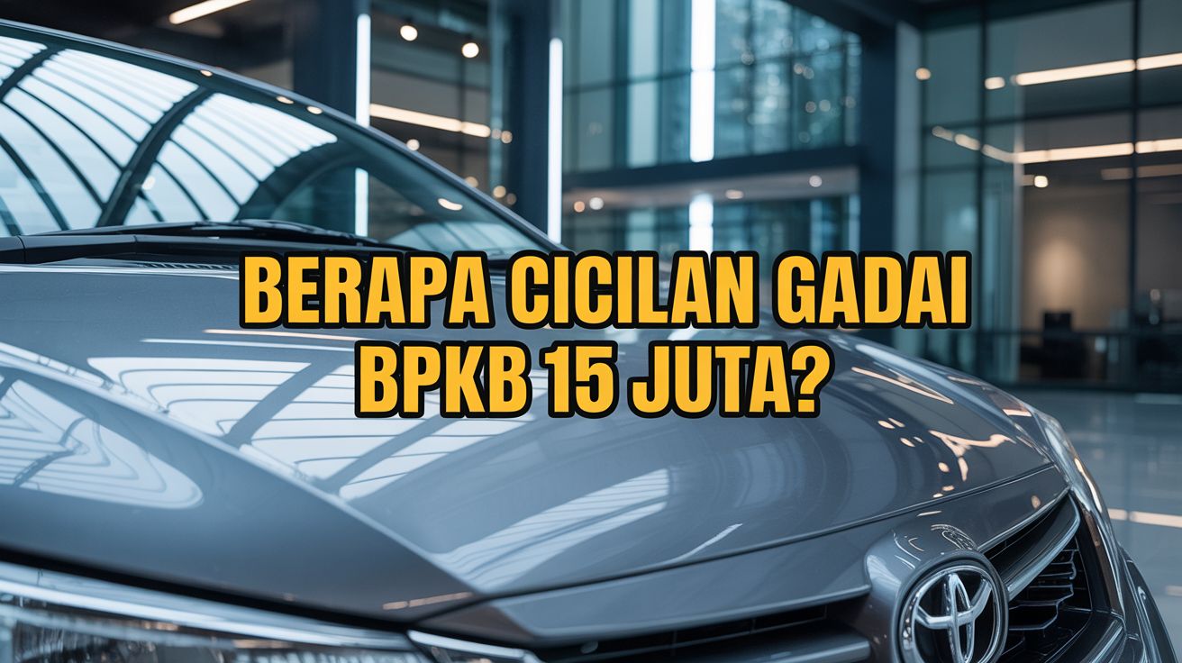 Simulasi Gadai BPKB Mobil Dana 15 Juta