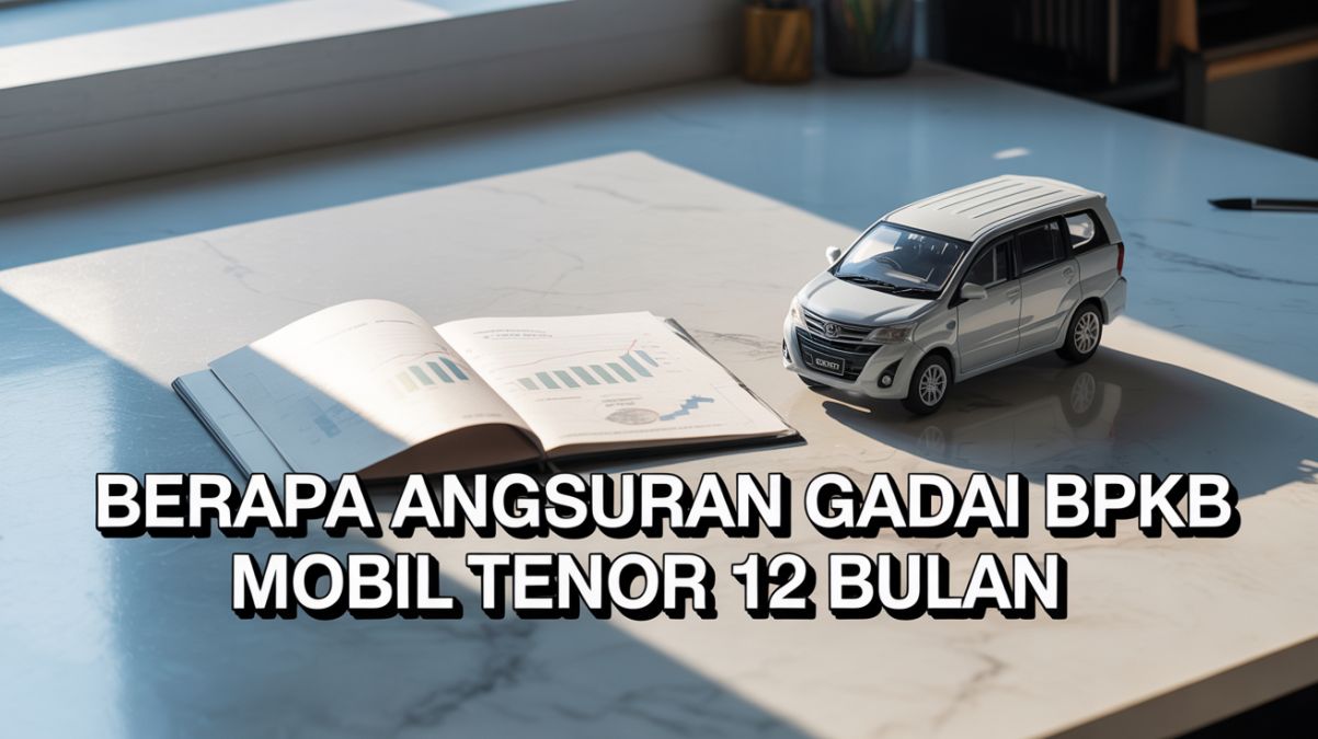 Berapa Angsuran Gadai BPKB Mobil Tenor 12 Bulan?