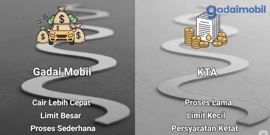 Keunggulan Gadai BPKB Mobil dibanding KTA