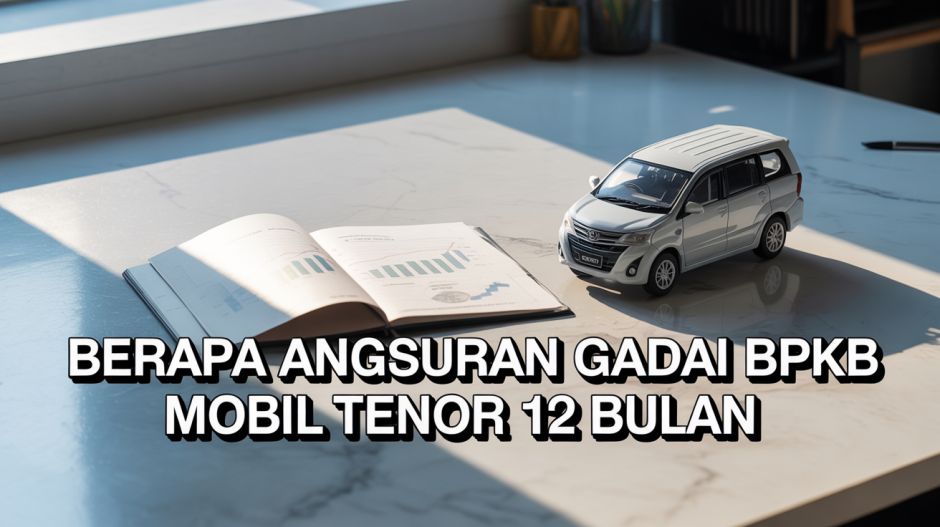Berapa Angsuran Gadai BPKB Mobil Tenor 12 Bulan?