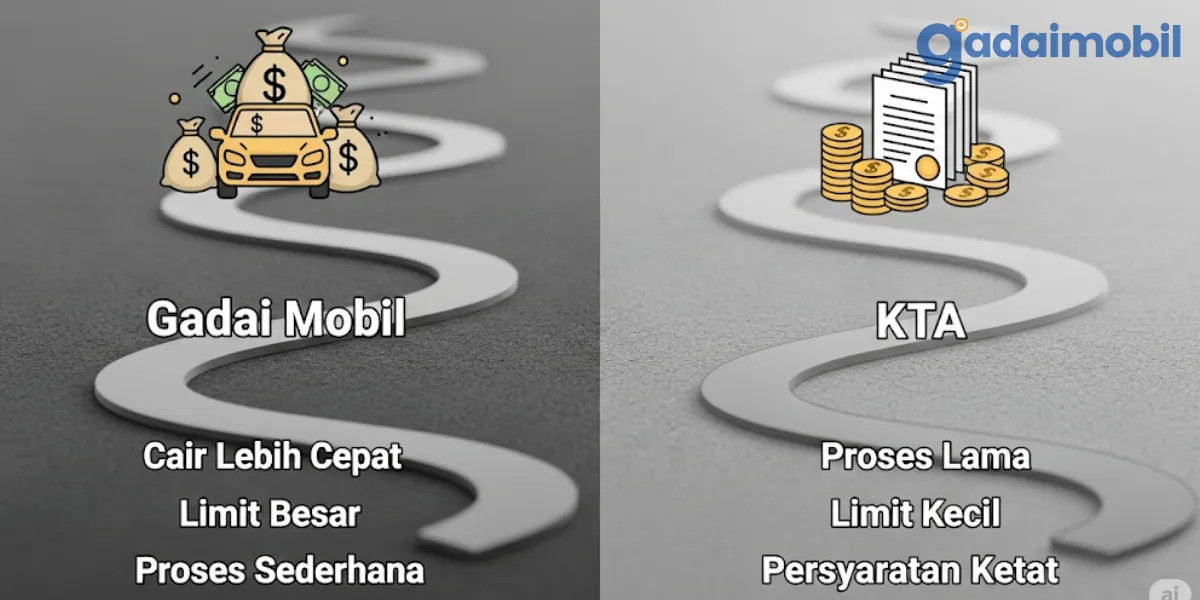 Keunggulan Gadai BPKB Mobil dibanding KTA